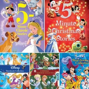 5 x Disney Storybook Collection & 5-Minutes Stories